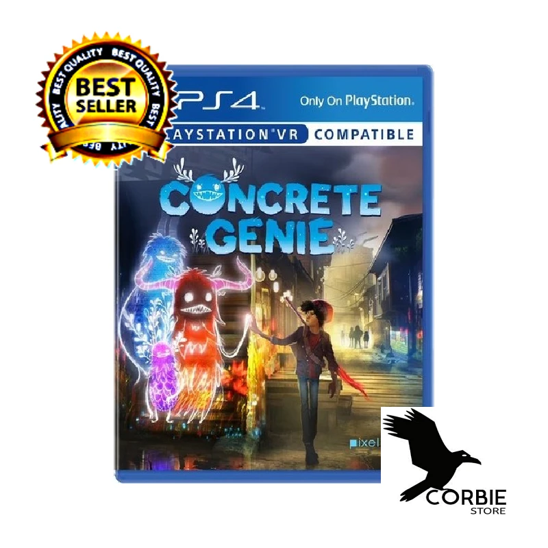 Concrete Genie Ps4 Game Original Playstatian 4 Game