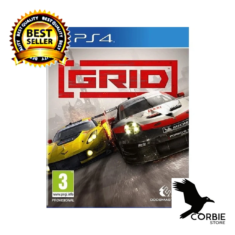 Grid Ps4 Game Original Playstatian 4 Game
