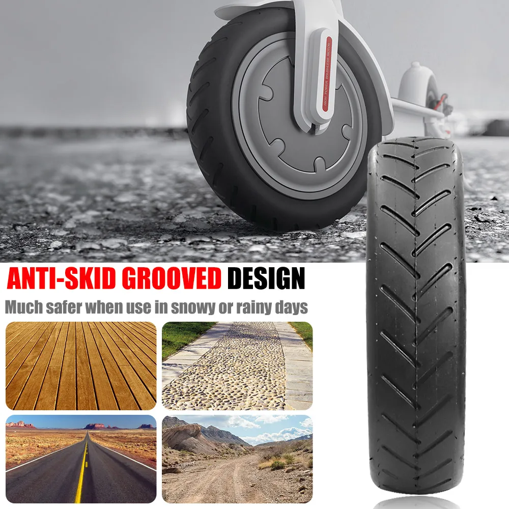 8.5 Inch Front/Rear Scooter Tire Tubeless Vacuum Tyre Replacement Tyre 8 1/2X2 For Xiaomi M365 1S Pro Electric Scooter Wheel