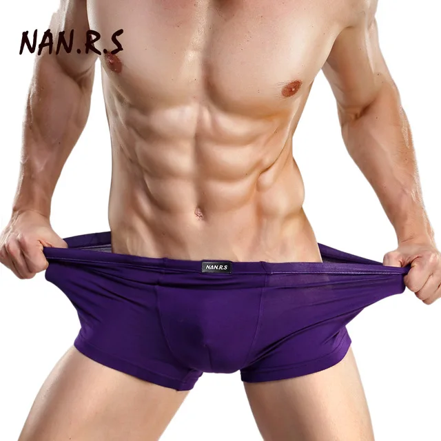 Brand Solid Classic Bamboo Mutandine Maschili Intimo Uomo Boxer Intimo Sexy Intimo Uomo Pantaloncini Boxer Morbidi Per Uomo Boxer
