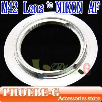 100% Nuovo & Wholesale M42 Lens Per Nikon D5200 D700 D300 D80 D70 D60 D40X D3 Adattatore