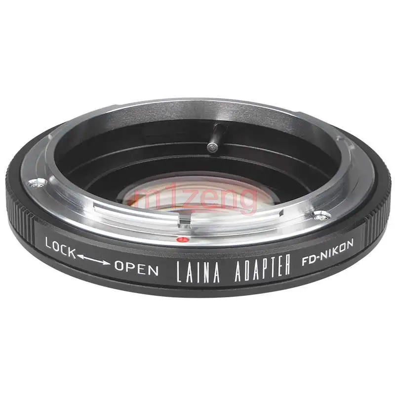 Fd-Nikon Infinity Focus Adapter Ring Glass Per Canon Fd Fl Lens A Nikon D500 D850 D750 D800 D700 D600 D300 D90 D80 D4 D3 Camera