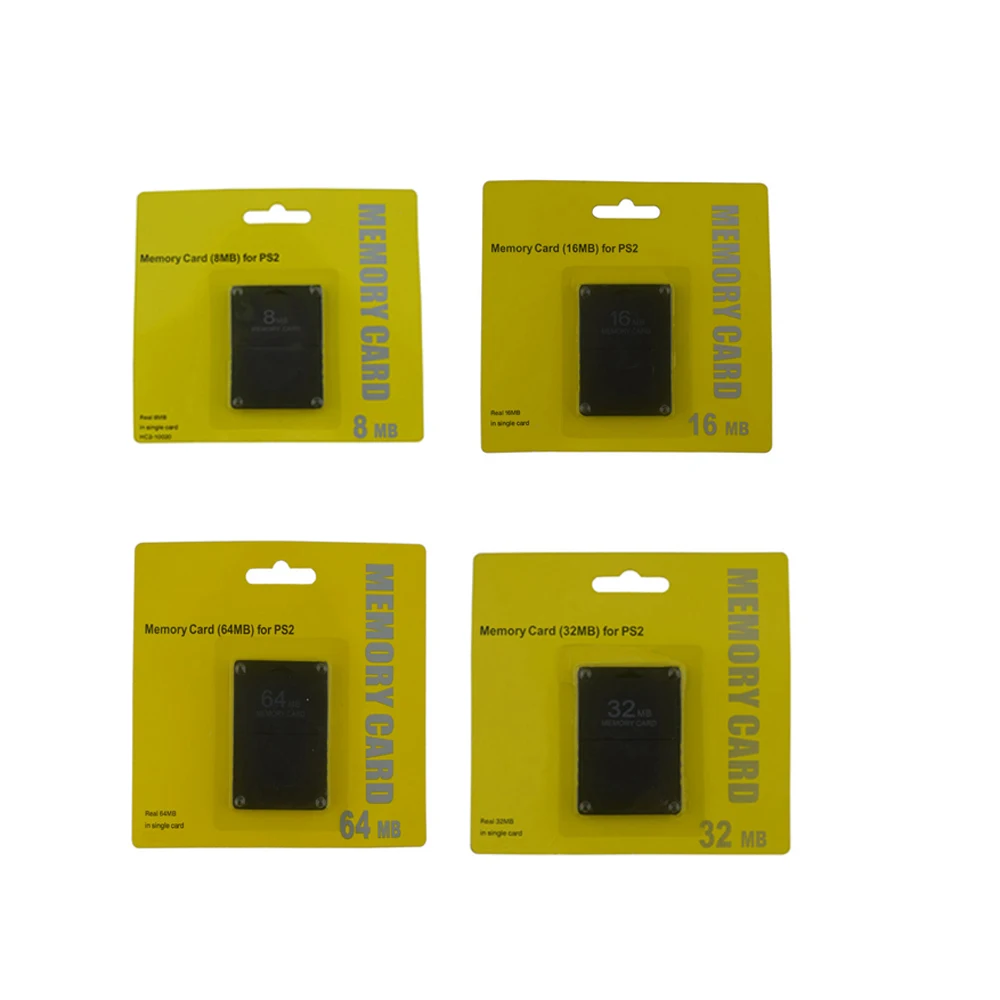 Di Alta Qualità 8 Mb 16 Mb 32 Mb 64 Mb 128 Mb 256 Mb Scheda Di Memoria Salvare I Dati Di Gioco Bastone Modulo Per Playstation 2 Per Ps2