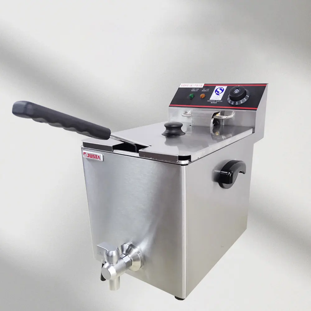 Friggitrice In Acciaio Inossidabile Friggitrice Elettrica Commerciale Friggitrice Elettrica Per Pollo Fritto Di Grande Capacità Friggitrice Elettrica