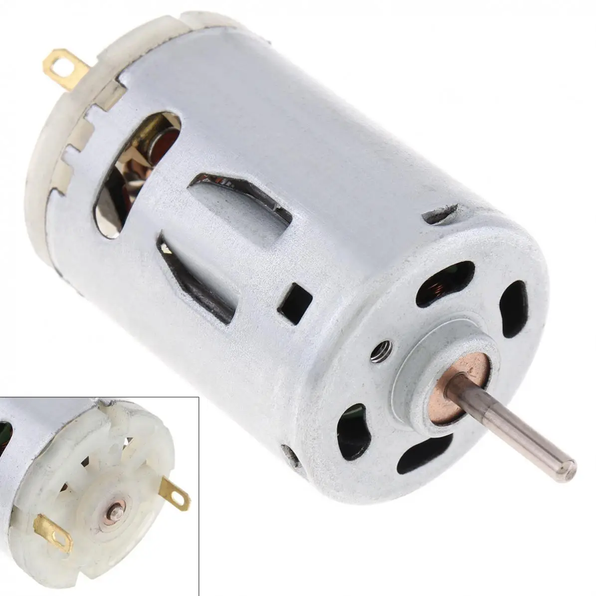 Motore Dc Rs385 9800 Giri/Min Motore Aspirapolvere Motori Spazzatrici Per Uso Domestico Asciugacapelli Adatto Per Utensili Elettrici Ed Elettrodomesti