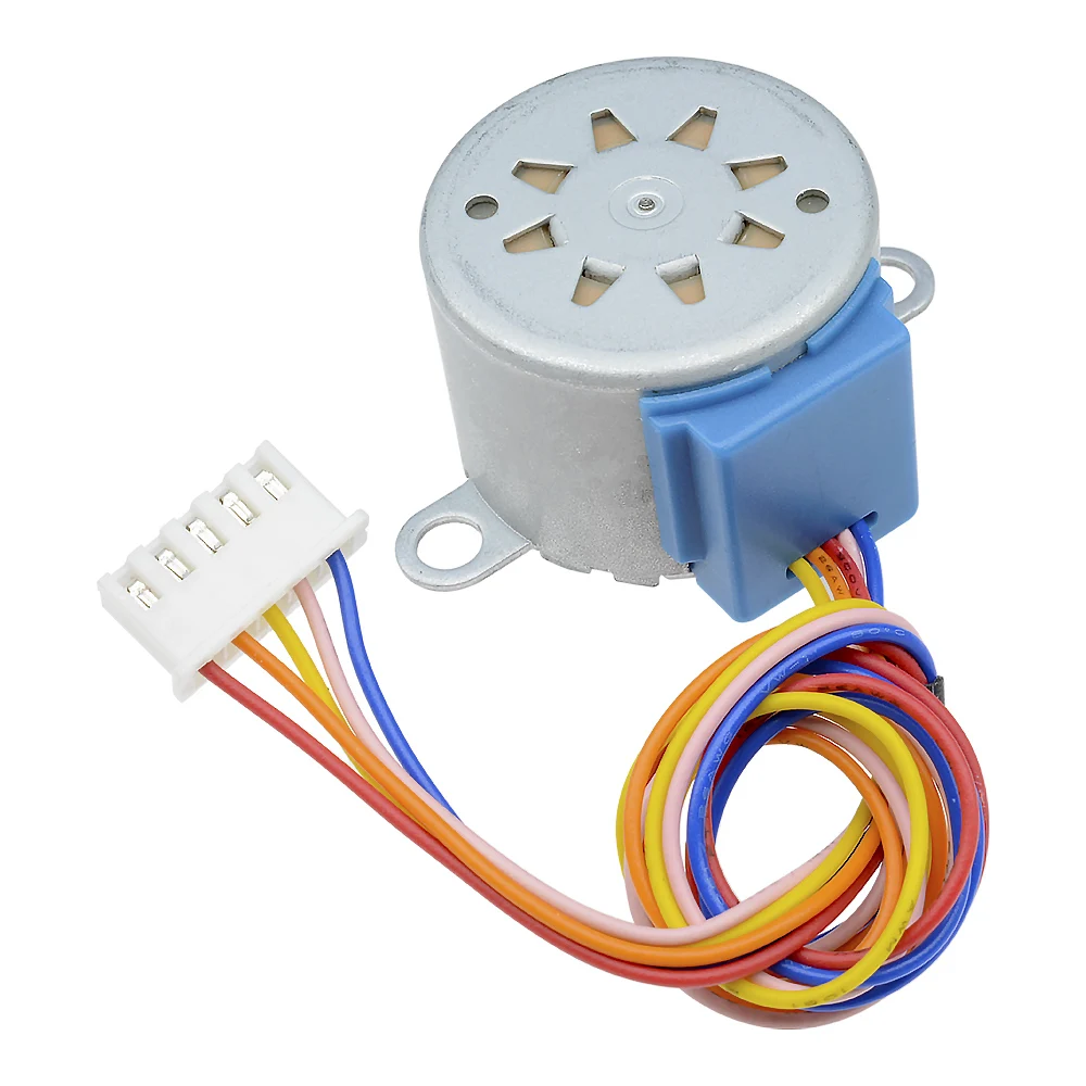 Dc 5V 12V 28Byj-48 Motore Passo-Passo Piombo 25Cm Riduttore Passo Passo Motore Passo-Passo 4 Fasi 28Byj 28 Byj48 Per Arduino Kit Fai Da Te