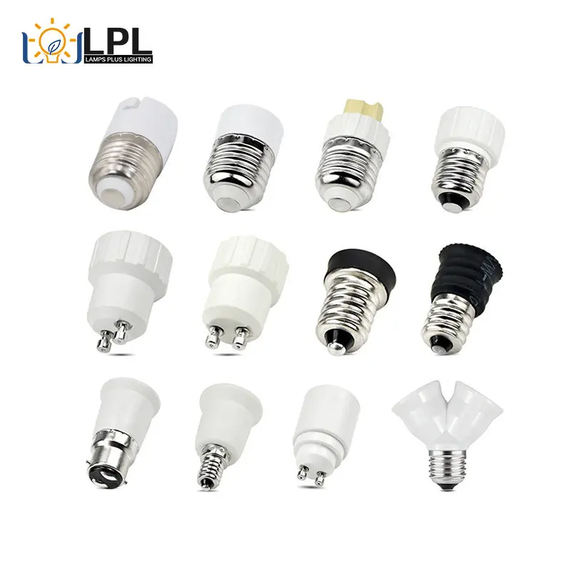 1 Pz E27 E14 Gu10 G9 E12 B22 Led Light Holders Converter Ac 110V-220V Presa Adattatore Portalampada Per Led Corn Lamp Spot Bulb