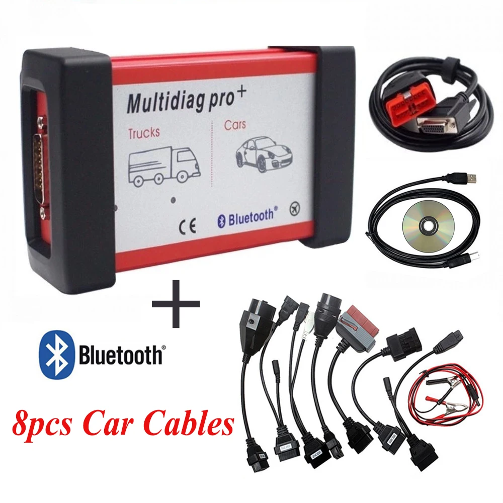 Nuovo Vci Vd Ds150E Cdp Multidiag Pro + Bluetooth 2021.11 Keygen Obd2 Strumenti Diagnostici Per Auto/Camion Per Scanner Tnesf Delphis Orpdc