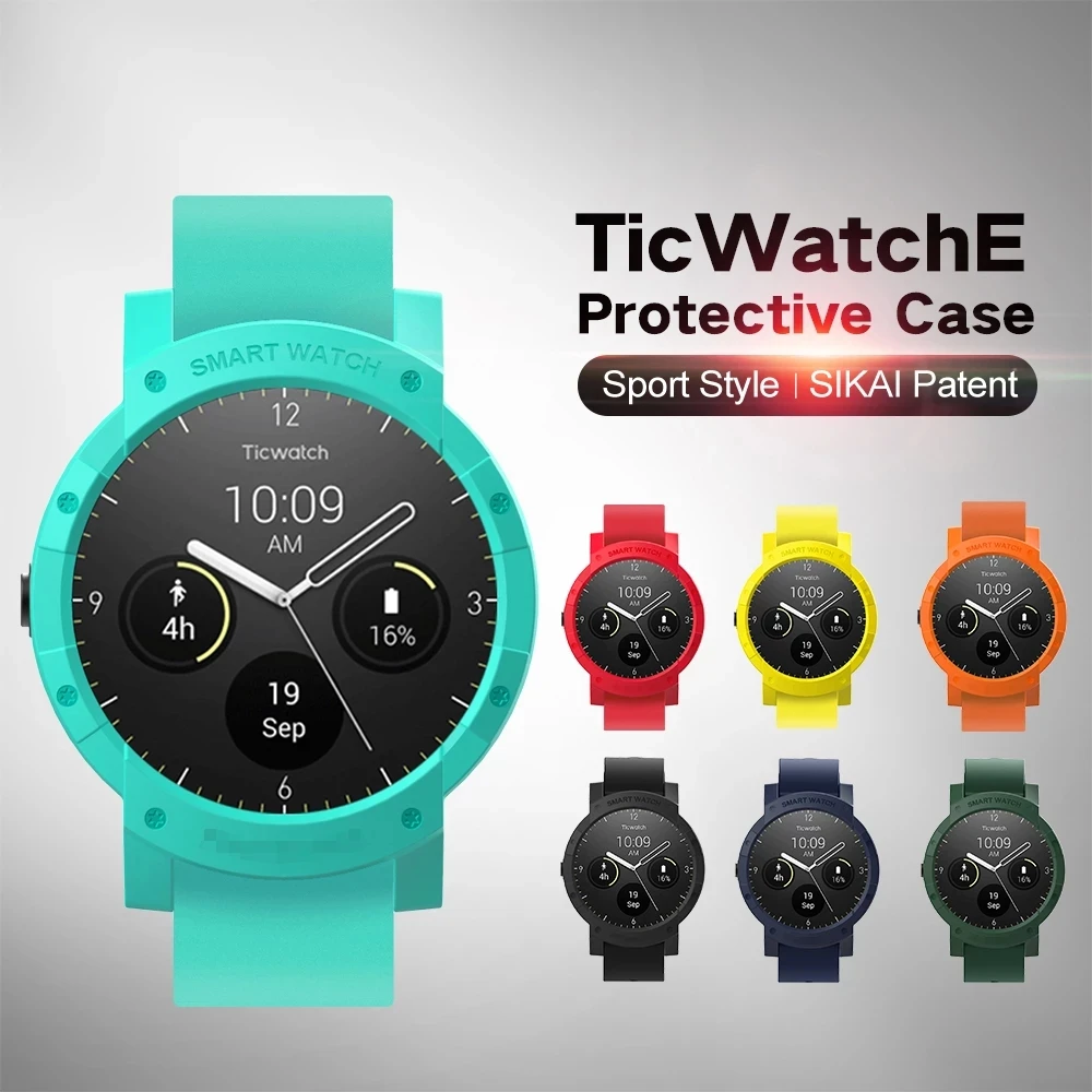 Custodia Protettiva Completa Per Pc Sikai Hard Pc Per Ticwatch E Custodia Di Alta Qualità Di Vendita Calda Per Custodia Smartwatch Ticwatch Cover