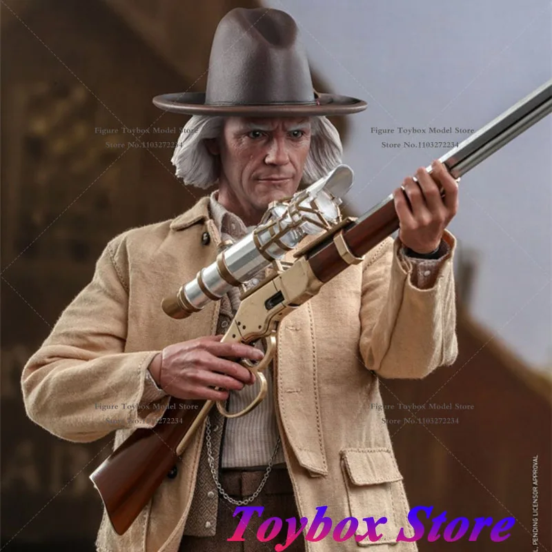 Hot Toys Mms617 Scala 1/6 Da Collezione Back To The Future Part 3 Doc Brown Cristoforo Lloyd 12 ''Action Figure Maschile Set Completo Di Giocattoli