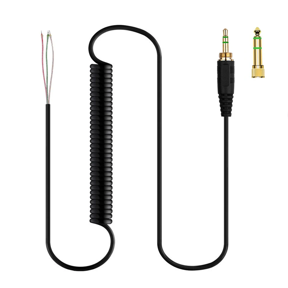 Ofc Cavo Di Prolunga Per Cavo A Spirale A Molla Di Ricambio Da 6.35Mm Per Cuffie Sony Mdr-7506 Mdr-7509 Mdr-V6 Mdr-V600 Mdr-V700 Mdr-V900