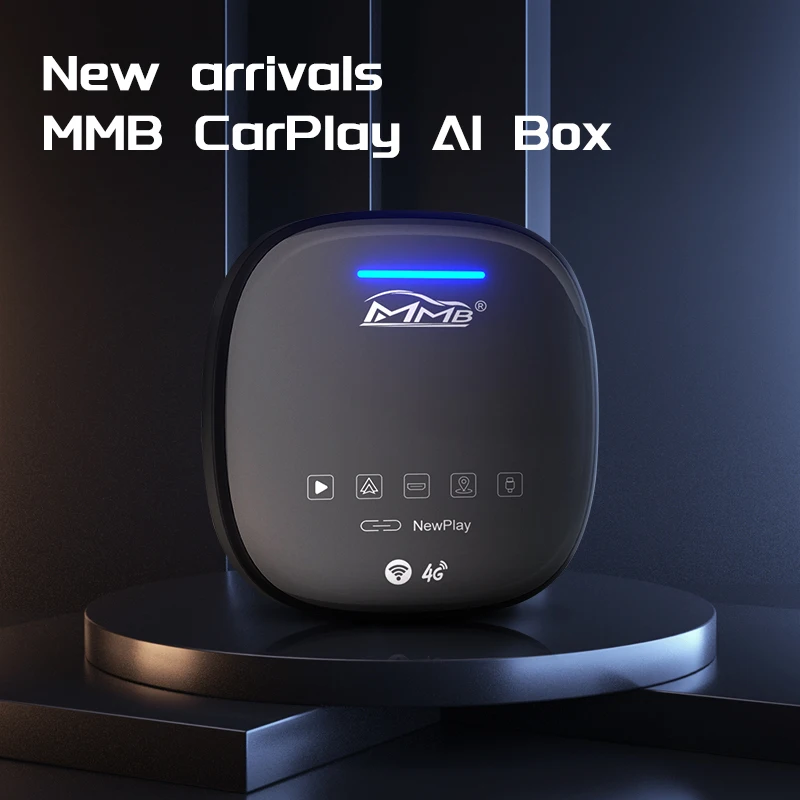 Wireless Apple Carplay Ai Box Max Android Auto Streamig Box Android 10 Os 4G Sim Card Adattatore Carplay Per Iphone Car Play Dongle