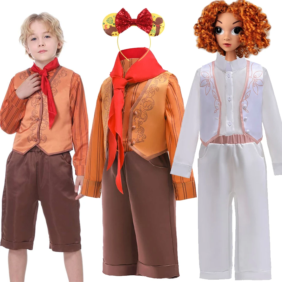 Disney Boys Encanto Antonio Charm Clothing Set Bambini Baby Kids Anthony Costume Cosplay Masquerade Birthday Party Suit 12M 6T