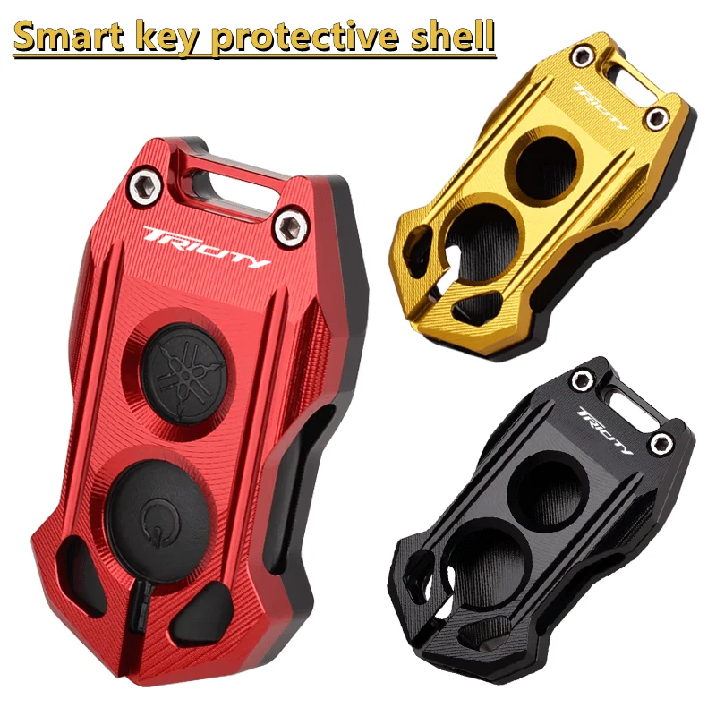 Accessori Moto Smart Key Holder Protection Key Case Cover Shell Telecomando Per Yamaha Tricity 125 155 300 Tricity300