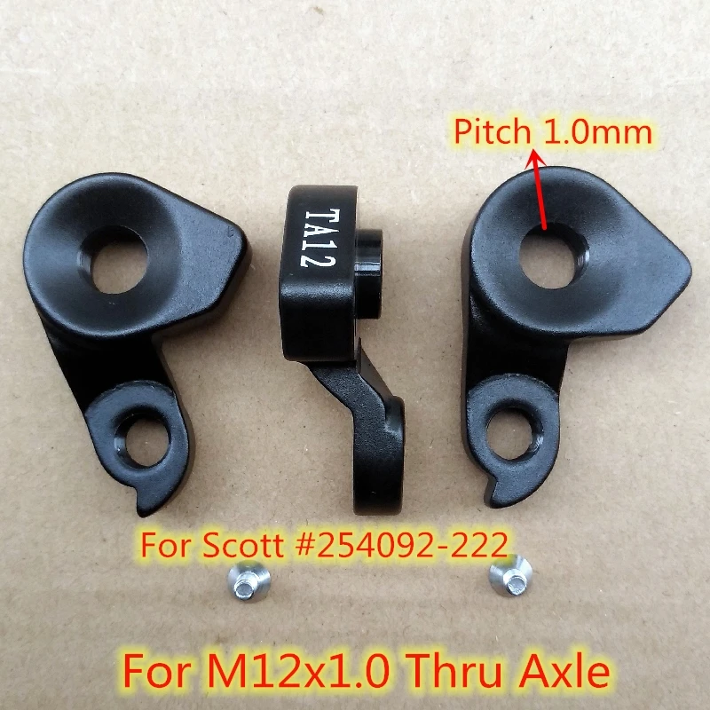 1Pc Bicycle Mech Dropout Per Scott Ta12 #254092-222 Spark Rc Scott E-Contessa E-Spark Genius Strike Axis Eride Deragliatore Hanger