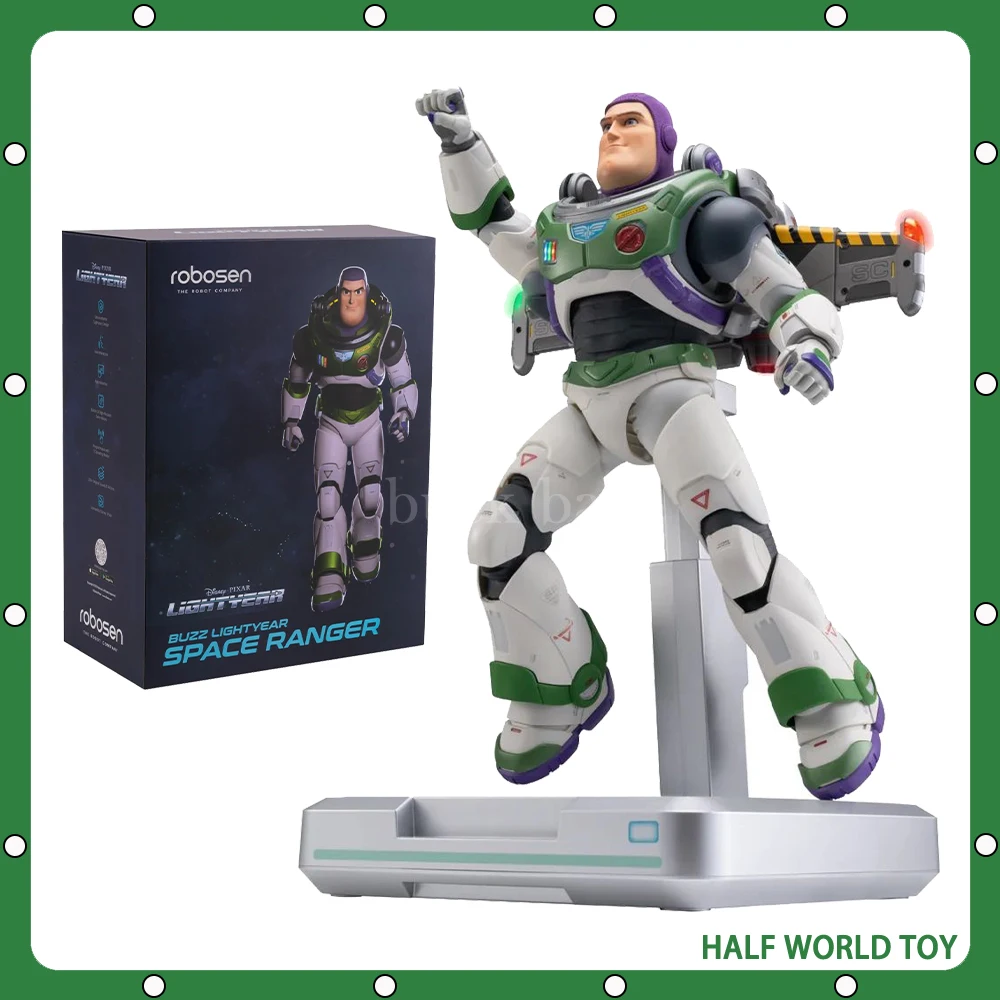 Originale Robosen Buzz Lightyear Space Ranger Alpha Voice Controlled Robot Auto-Converting Action Figure Da Collezione Giocattolo Per Ragazzo