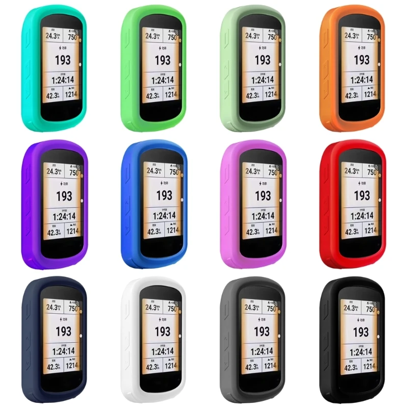 Silicone Per-Garmin Edge 840 Gps Computer Cover Morbida Antigraffio Antiscivolo