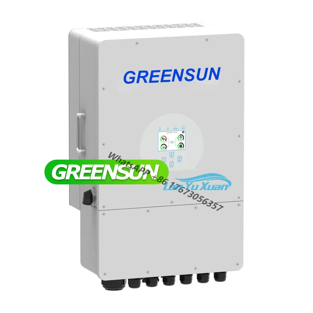 Growatt Hybrid Solar Inverter 3Kw 5Kw 8Kw 10Kw 12Kw Off Grid Inverter Ac Sunsynk Deye Con Batteria Dc 24V 48V
