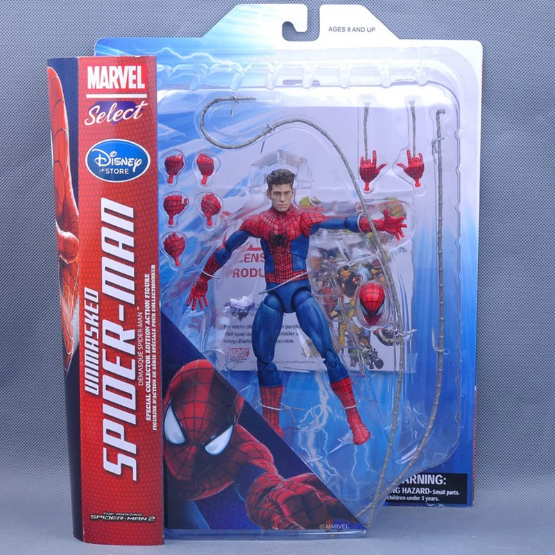 Disney Spider Man No Way Home Action Figure 16Cm Peter Parker Spiderman 3 Statua Mobile Modello Giocattoli Ornamenti Da Collezione Regali