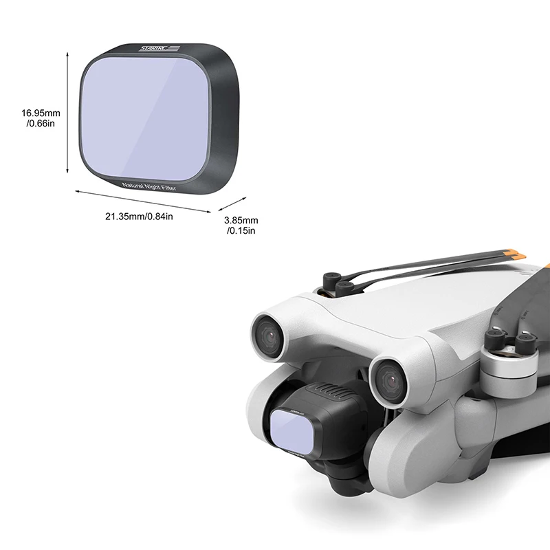 Filtro Per Obiettivo Drone Galaxy Starry Sky Filtro Anti-Luce Notturna Naturale Per Dji Mini 3 Pro / Dji Mini 3 Accessori