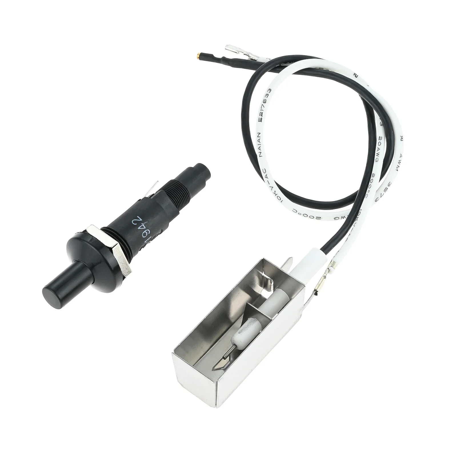 7509 Kit Accenditore Piezoelettrico A Pulsante Di Ricambio Per Griglie A Gas Adatto Per Weber Spirit Genesis, Platinum, Silver E Gold Griglie A Gas