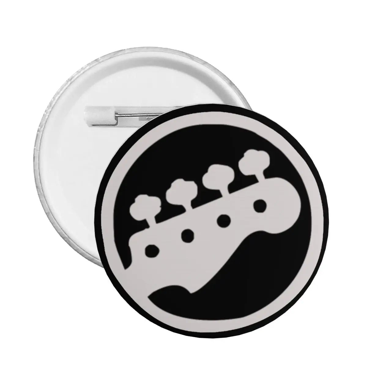Personalizzato Scott Pilgrim Vs The World Bass Guitar Rock Band Button Pin Per Vestiti Distintivi Spilla Pinback Gift