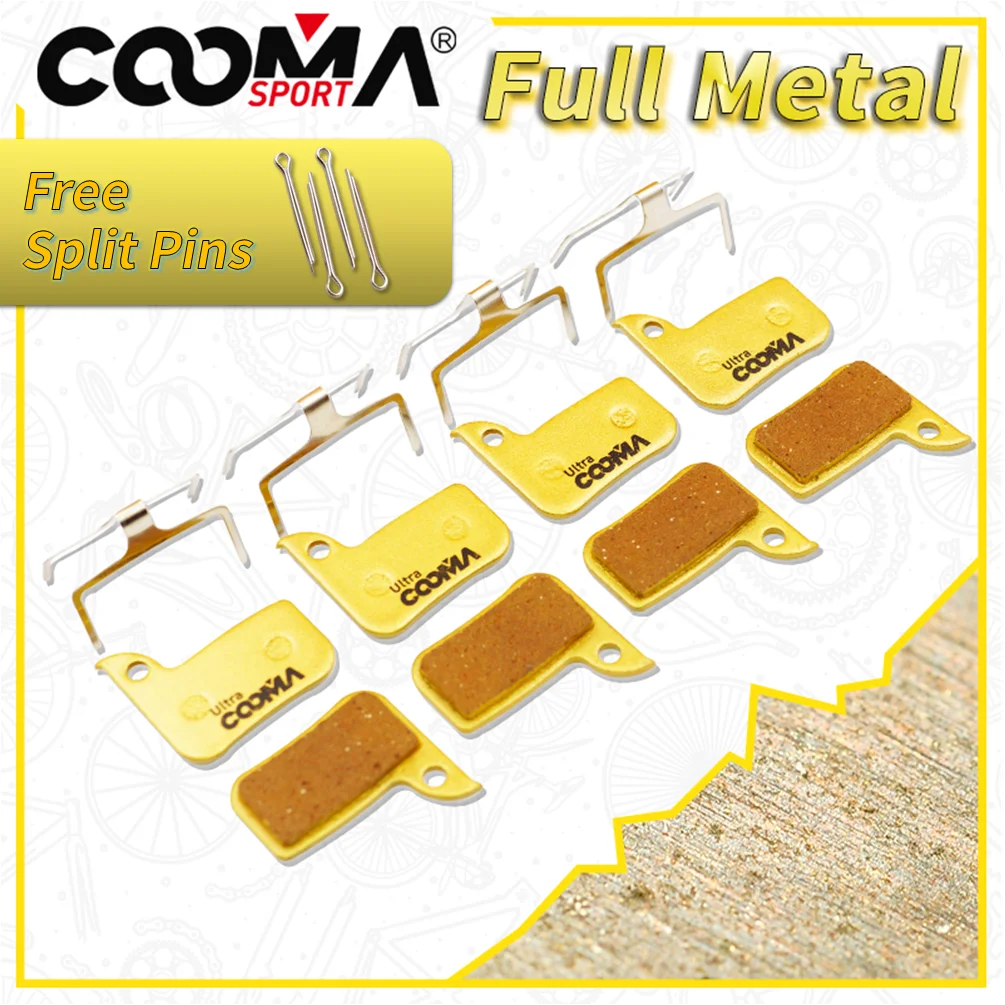 4 Paia, Pastiglie Freno A Disco Per Bicicletta Full Metal Per Livello Sram, Rosso 22 B1, Force 22, Cx1, Rival 22, S700 B1, Ultra Class