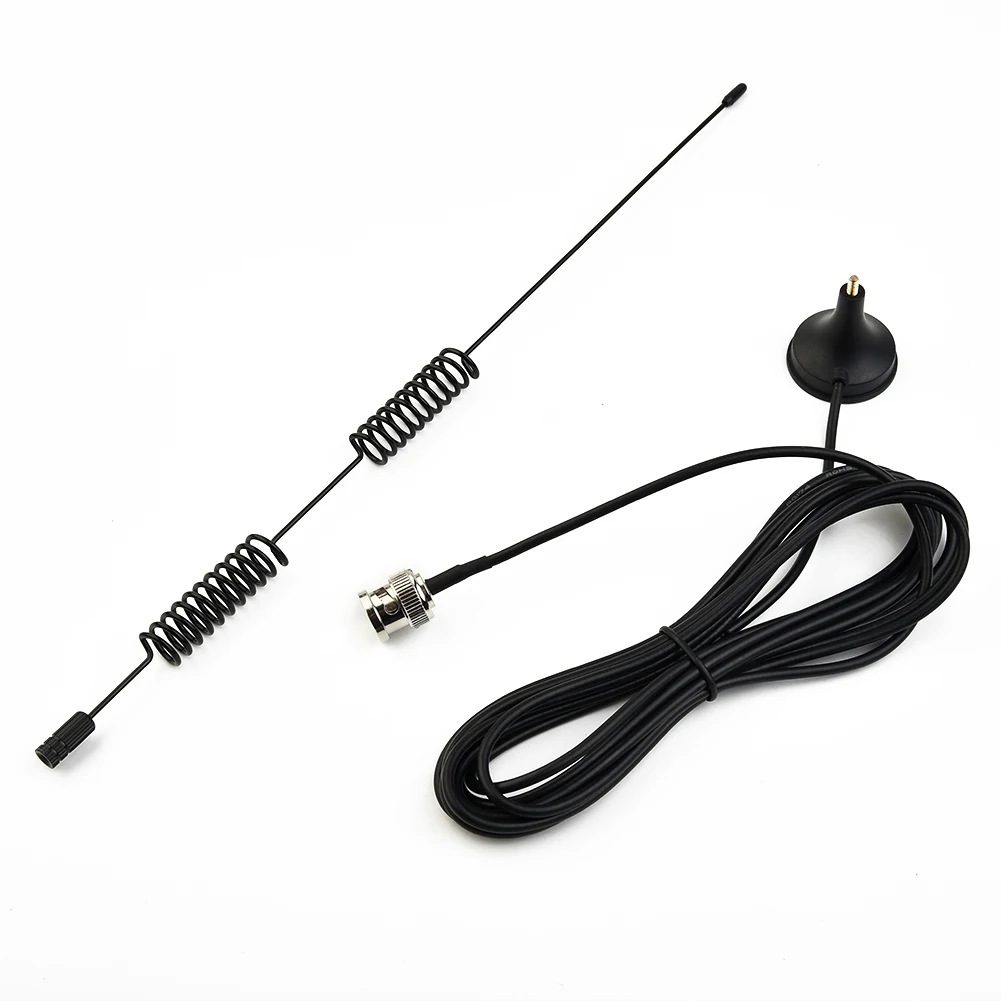 Bingfu Vhf Uhf Ham Two Way Cb Radio Police Scanner Antenna Bnc Maschio Compatibile Per Scanner Della Polizia Della Capanna Della Radio Di Nu Whistler