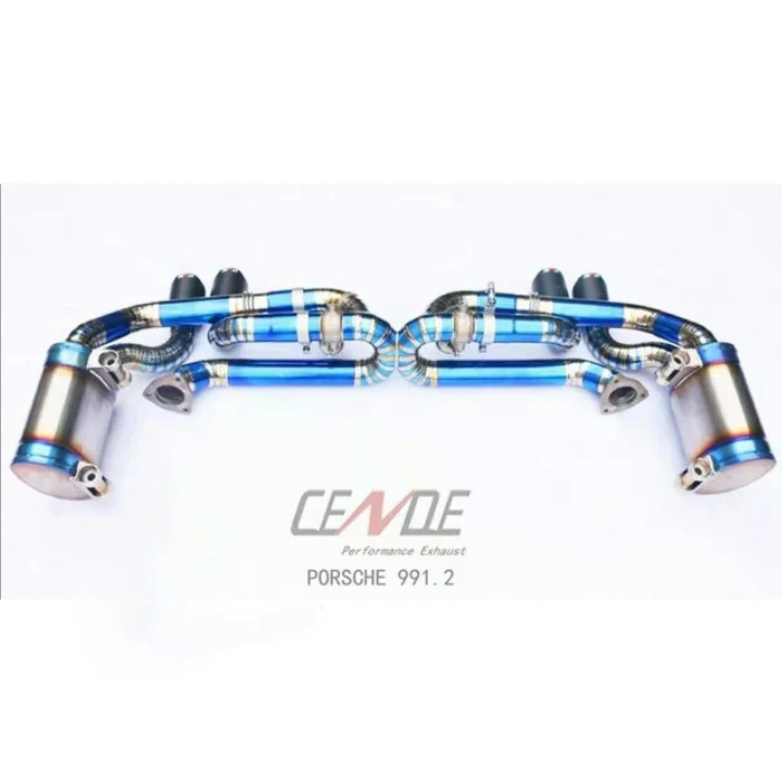 Set Completo Tubo Di Scarico 991 996 Per Scarico Porsche 997 Turbo 911