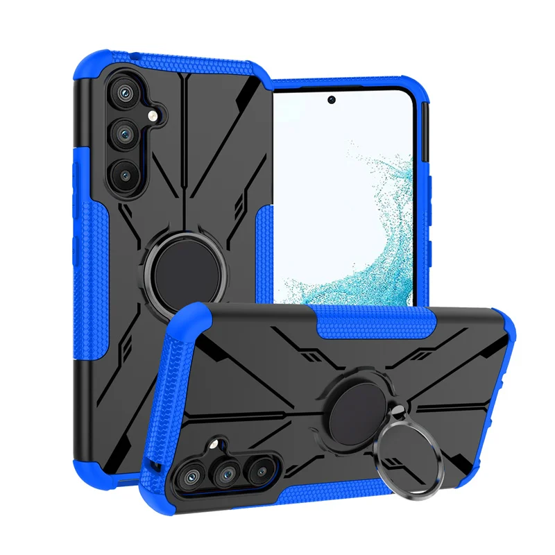 A34 A 34 5G Custodia Per Telefono Mecha Bear Staffa Ad Anello In Metallo Proteggi Capa Per Samsung Galaxy A34 A 34 A54 A 54 A14 A 14 5G Cover Posterio