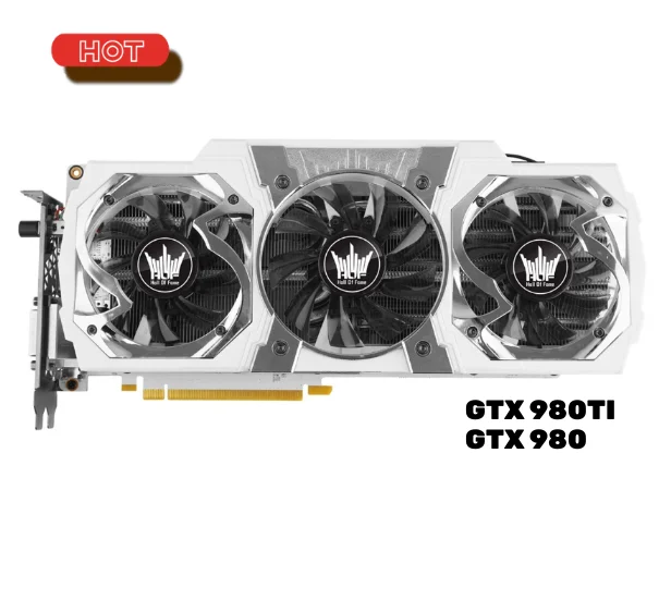 Galaxy Gtx 980 4Gb Gtx 980 Ti 6Gb Gaming Gpu Schede Video 384Bit Nvidia Geforce Scheda Grafica Desktop Pc Computer Game Vga Usato