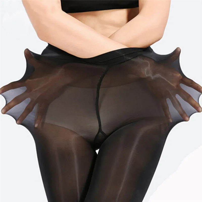 Super-Elastico Magico Calze E Autoreggenti Donne Calze Di Nylon Collant Collant Sexy Gambe Magre Calzamaglie Prevenire Calze Di Seta Gancio Medias Rag