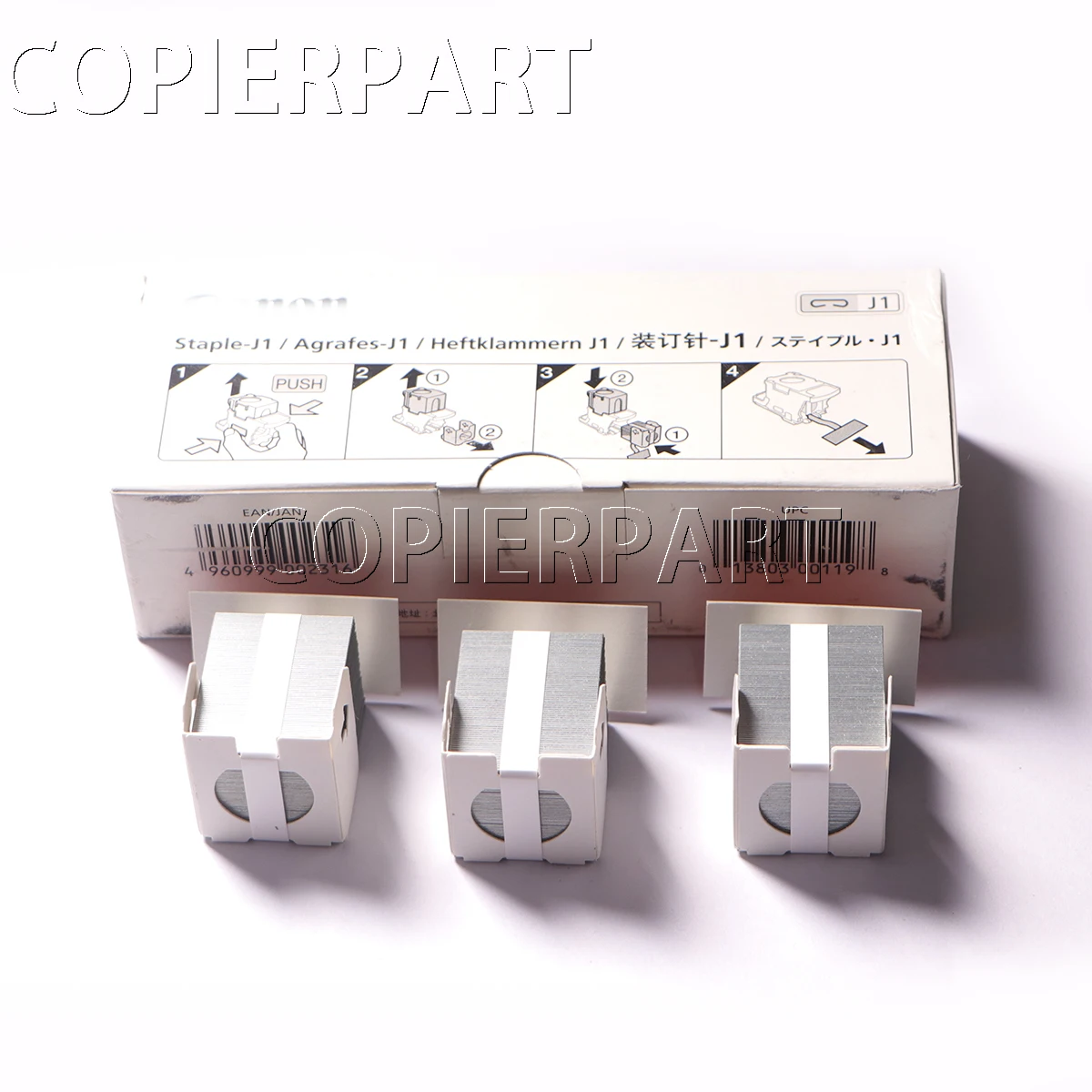 Staple-J1 6707A001 Per Canon Finitore Aa1 Ab1 Ac1 Ad1 Ae1 E1 J1 L1 P1 Q1 Q3 R1 S1 S1G T1 T2 U1 U2 W1 X1 Y1 Z1