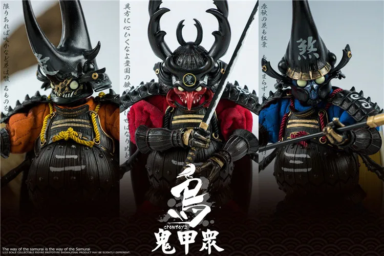 Corvo Crowtoys 1/12 Gbvong-Ct001 Stregato Hollow/Ct002 Brave Airo/Ct003 Dshitra Set Completo Action Figure Doll Figure