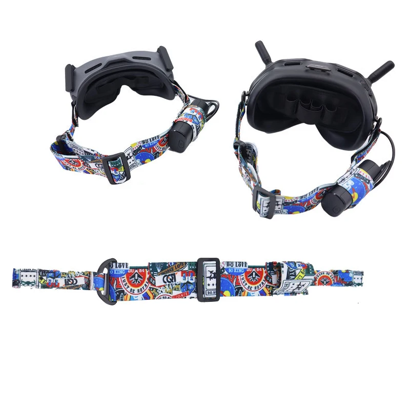 Occhiali Fascia Per La Testa Fascia Per Occhiali Dji 2 /Fpv Occhiali Volanti V2 Per Dji Avata Dji Fpv Accessorio Drone