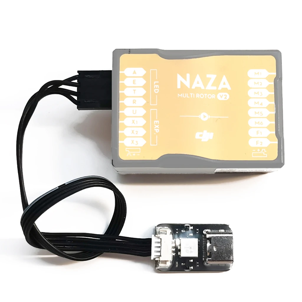 1 Pz Fpv Drone Led Scheda Di Regolazione Dei Parametri Tipo C Porta 2-6S Modulo Di Alimentazione Per Dji Naza Lite/V2 Serie Phantom Flight Control