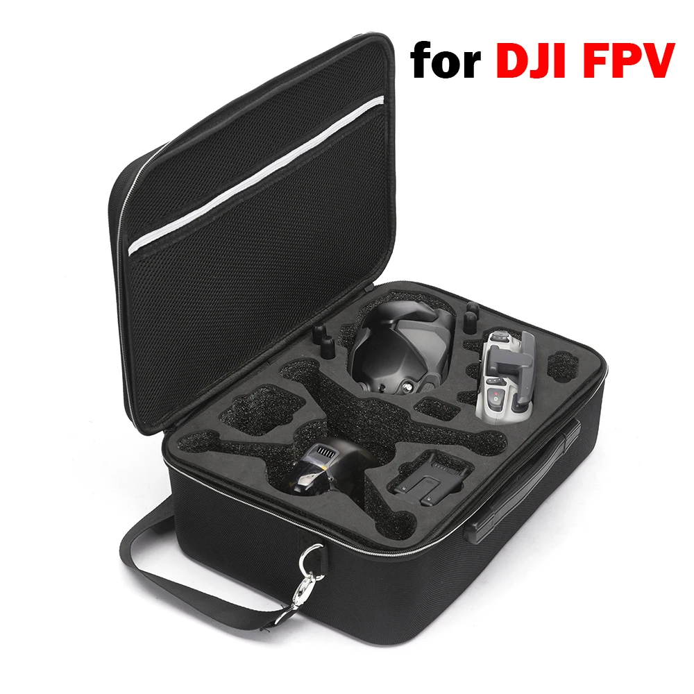 2022 Nuovo Dji Fpv Custodia Portatile Custodia Protettiva In Nylon Custodia Per Il Trasporto Per Dji Fpv System Air Unit Fpv Goggles Combo