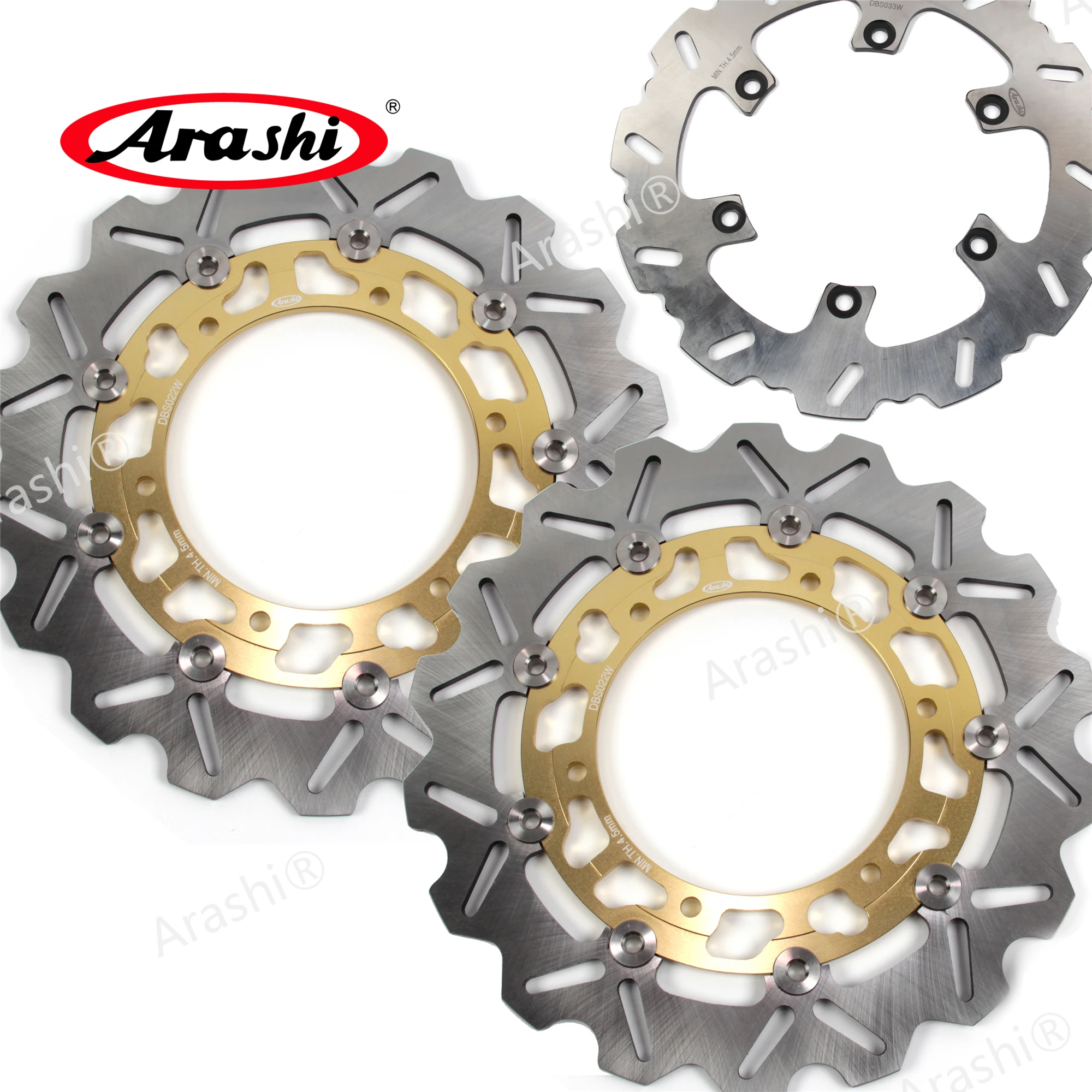 Arashi Bt1100 Bulldog Cnc Anteriore Posteriore Freno Rotori Disco Per Yamaha Bt 1100 Bulldog 2002 2003 2004 2005 2006 Disco Galleggiante