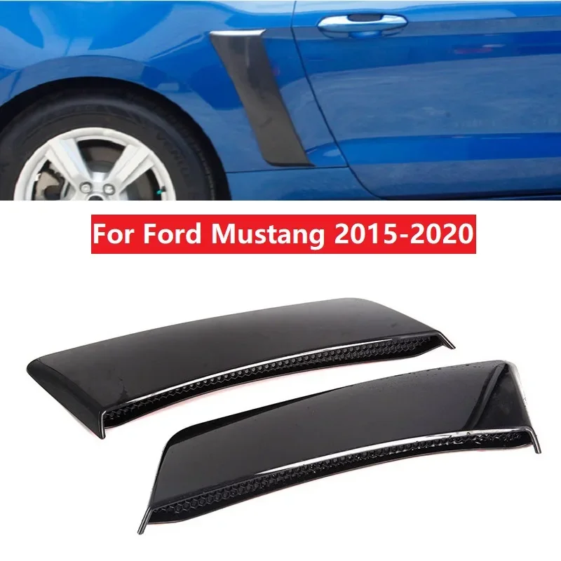 Piastra Per Porte Parafango Laterale Posteriore Per Mustang Car Per Parafango Scoop Cover Fit Ford Mustang Accessori 2015-2020 Car Styling