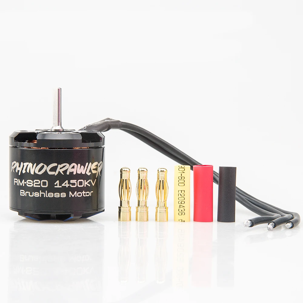 Rhinocrawler Crawler Car Brushless Motor Combo 40A Per 1/8 1/10 Rc Crawler Car Lcg Chassis Axial Scx10 Traxxas Trx-4 Moa