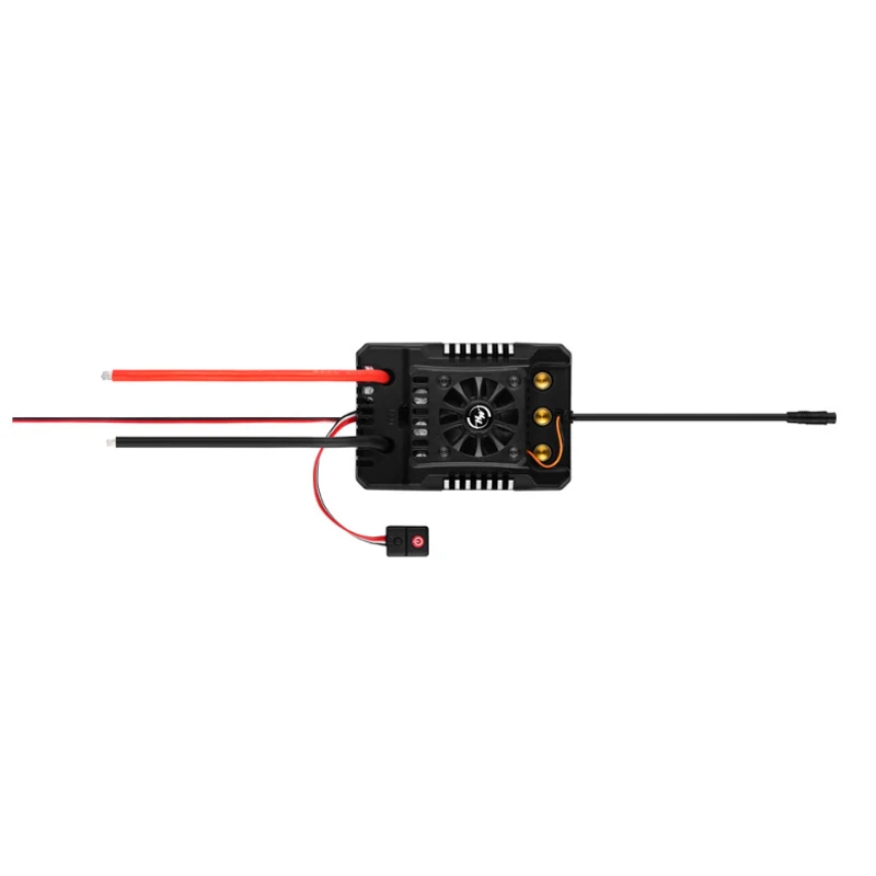 Hobbywing Ezrun Max4 Hv 300A Sd Esc Ezrun 70125 8-12S Sistema Di Alimentazione Motore Brushless Con Sensore Sd Combinato Per Auto Rc In Scala 1/5