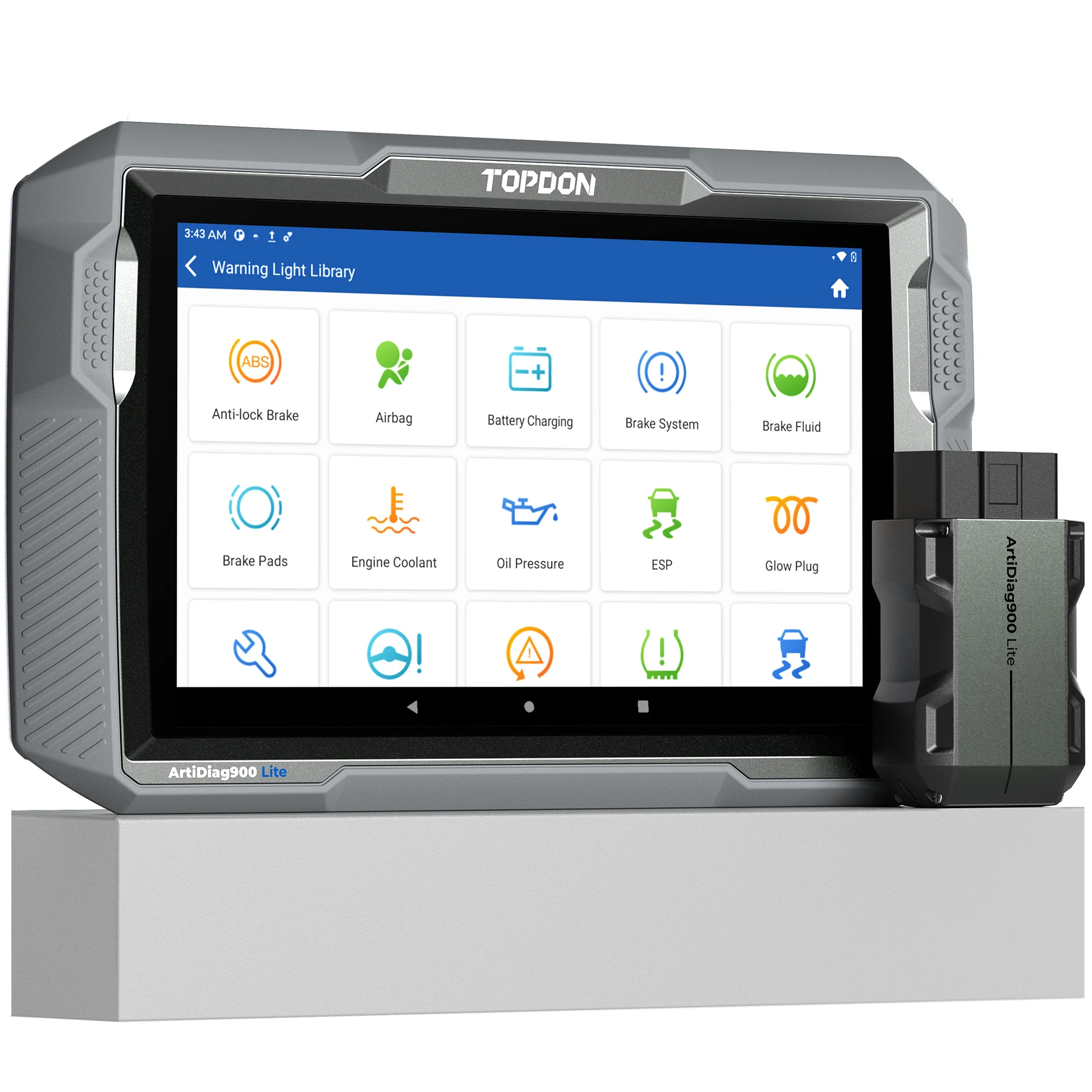 Topdon Ad900 Lite 2 Anni Di Aggiornamento Gratuito Bluetooth Auto Car Obd2 Scanner Dispositivo Wireless Intelligente Strumento Diagnostico Di Scansion