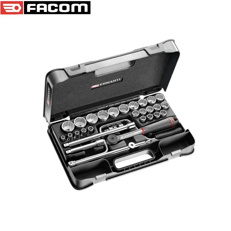 Facom R.161-5P12 1/4 "Prese Metriche A 12 Punti E Punta Da Trapano Assembly-R.161B Materiali Di Alta Qualità Squisita Fattura