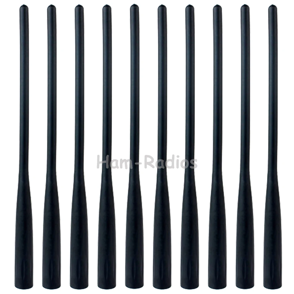10Pcs Walkie-Talkie Vhf 136-174Mhz Antenna Maschio Per Icom Ic-95 Ic-R6 Ic-E80 E91 E92 Radio Bidirezionale