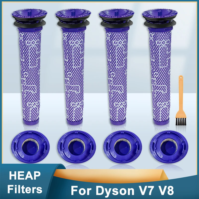Prefiltro Hepa Post-Filtri Per Dyson V7 V8 Aspirapolvere Cordless Accessori Parte Di Ricambio