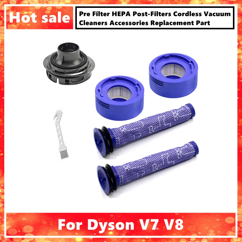 Prefiltro Hepa Post-Filtri Per Dyson V7 V8 Aspirapolvere Cordless Accessori Parte Di Ricambio