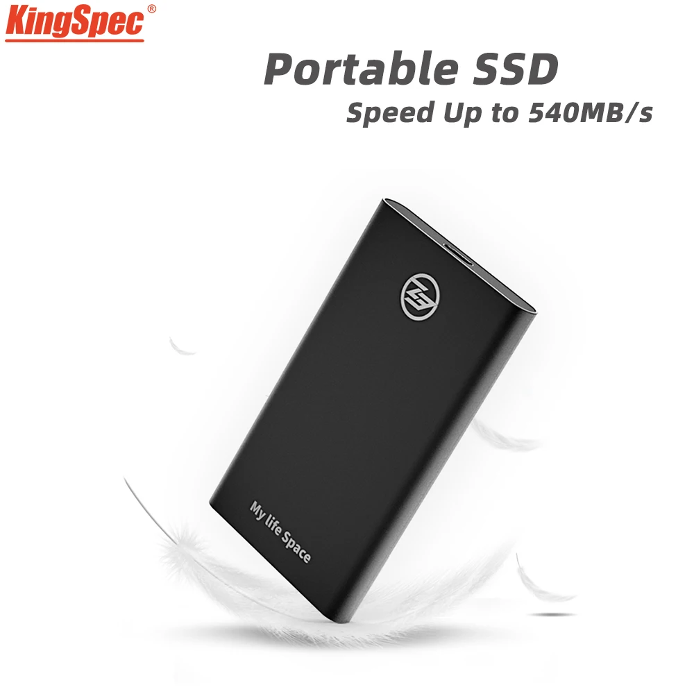 Kingspec Disco Rigido Ssd Esterno 120Gb Ssd 240Gb 500Gb 256G Disco Rigido Esterno Ssd Portatile 1Tb 2Tb Hdd Per Laptop Enterno Ssd