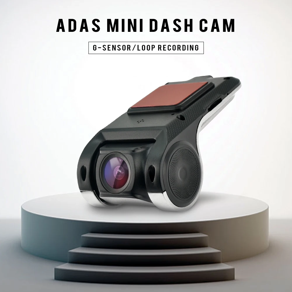 Adas Car Dvr Android Multimedia Player Full Hd Dvr Dash Cam Camera Ldws Mini Auto Recorder 720P Usb Tf Auto Car Recorder