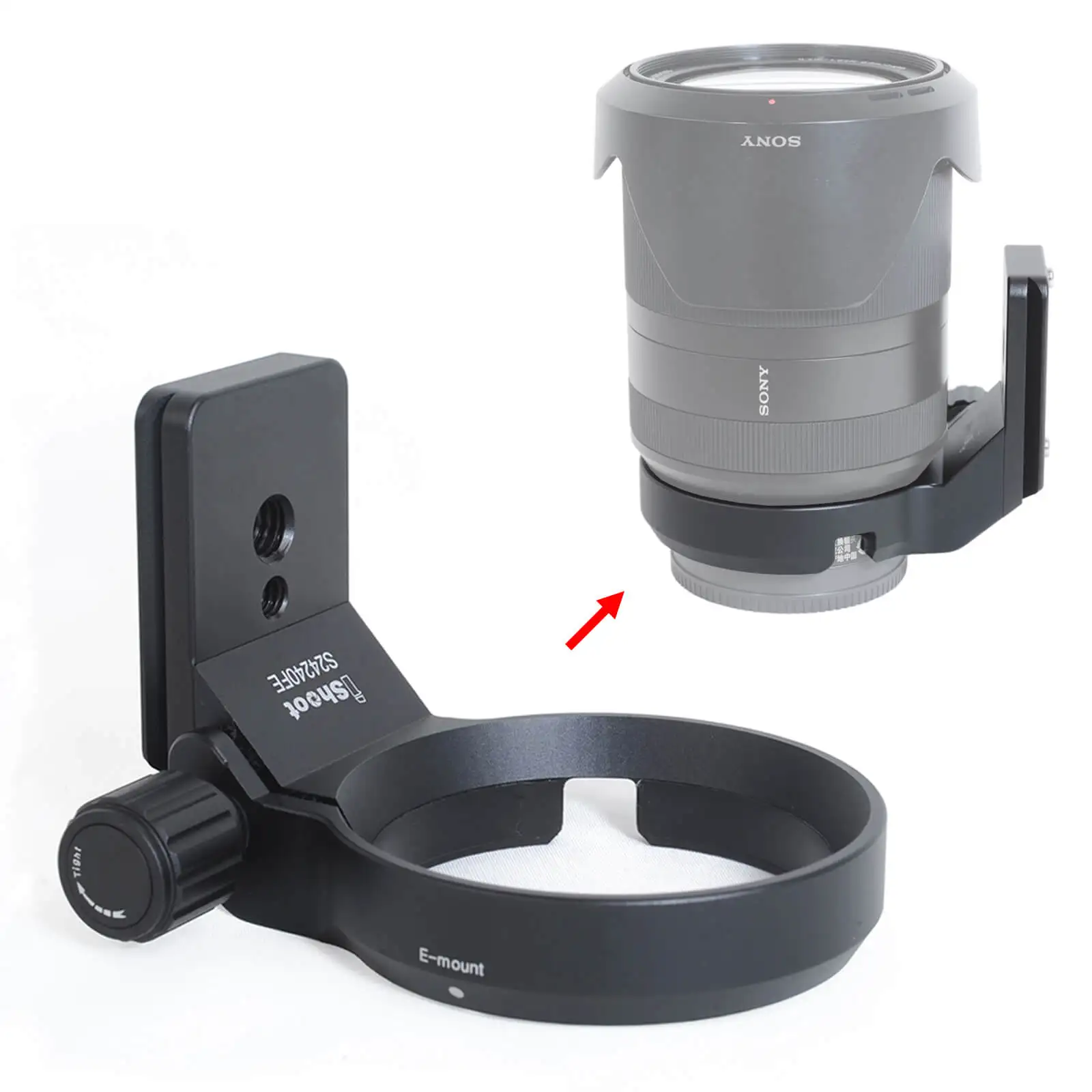 Lente Collare Tripod Mount Ring Per Sony Fe 16-35Mm F/2.8 Gm, Sony Fe 16-70 Millimetri F/4 Za Oss, Sony E Pz 18-105Mm F/4G Oss Lens