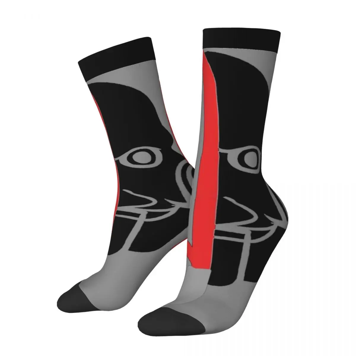 Billy The Puppet Essential Calzini Da Uomo Vintage Harajuku Saw Horror Film Hip Hop Novità Seamless Crew Crazy Sock Gift Stampato